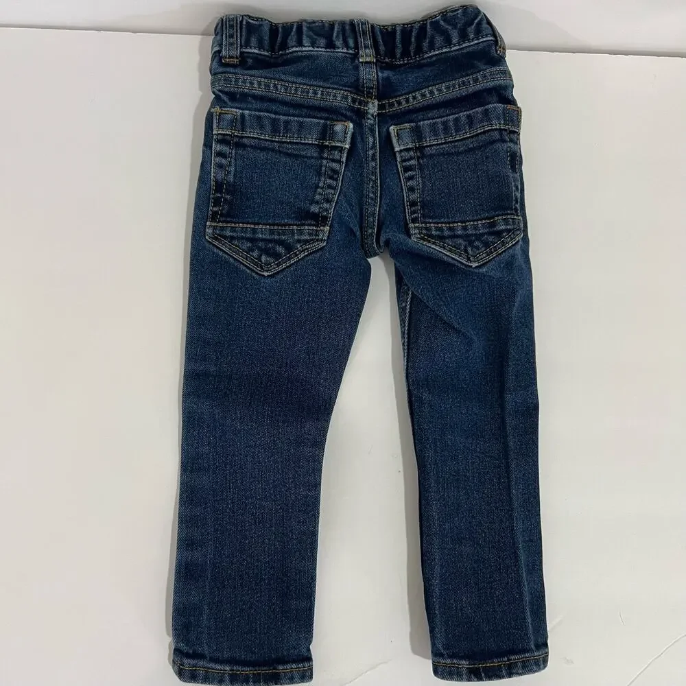 OshKosh Bgosh Dark Wash Skinny Jeans Size 2T